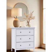 Комод Mio Tesoro Сага 3 ящика 2.08.02.020.1 (белый) - Превью изображения №5 — Интернет-магазин Time-Shop