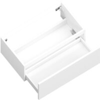  ЗОВ Тумба под умывальник Кито 40 K40LW0MWMC-LDSPWС1 (белый матовый) - Превью изображения №2 — Интернет-магазин Time-Shop