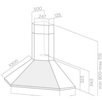 Кухонная вытяжка Elica Acuta IX/F/100 [PRF0121267] - Превью изображения №4 — Интернет-магазин Time-Shop