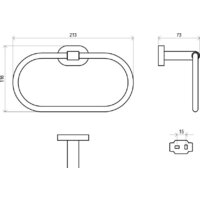 Держатель для полотенца Ravak X07P190 - Превью изображения №2 — Интернет-магазин Time-Shop