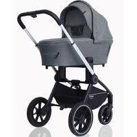 Универсальная коляска Rant MOWbaby Zoom PU (2 в 1, silver grey) - Превью изображения №4 — Интернет-магазин Time-Shop