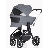 Универсальная коляска Rant MOWbaby Zoom PU (2 в 1, silver grey) - Превью изображения №16 — Интернет-магазин Time-Shop