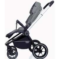 Универсальная коляска Rant MOWbaby Zoom PU (2 в 1, silver grey) - Превью изображения №10 — Интернет-магазин Time-Shop