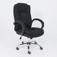 Офисное кресло AksHome Bill (ткань, черный) - Превью изображения №3 — Интернет-магазин Time-Shop