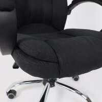 Офисное кресло AksHome Bill (ткань, черный) - Превью изображения №9 — Интернет-магазин Time-Shop