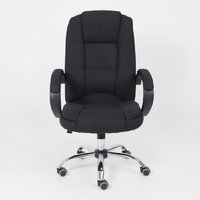 Офисное кресло AksHome Bill (ткань, черный) - Превью изображения №2 — Интернет-магазин Time-Shop