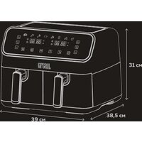 Аэрогриль (аэрофритюрница) GFgril GFA-8000 - Превью изображения №14 — Интернет-магазин Time-Shop