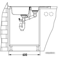 Кухонная мойка Alveus Line 70 - Превью изображения №5 — Интернет-магазин Time-Shop