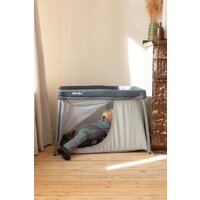 Манеж-кровать Beaba Lit Parapluie 3 в 1 Mineral Gris 946001 - Превью изображения №7 — Интернет-магазин Time-Shop