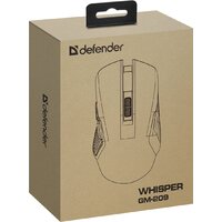 Игровая мышь Defender Whisper GM-209 (белый) - Превью изображения №7 — Интернет-магазин Time-Shop