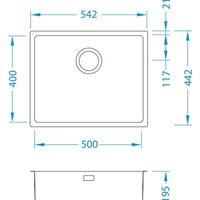 Кухонная мойка Alveus Kombino 50 F/S - Превью изображения №2 — Интернет-магазин Time-Shop
