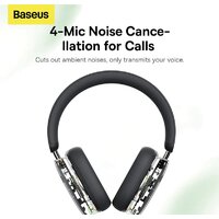 Наушники Baseus Bowie H1 (темно-серый) - Превью изображения №4 — Интернет-магазин Time-Shop