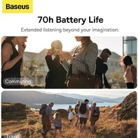 Наушники Baseus Bowie H1 (темно-серый) - Превью изображения №5 — Интернет-магазин Time-Shop