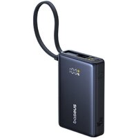 Внешний аккумулятор Baseus Picogo PPPG-1W45C Digital Display Power Bank 45W 10000mAh (черный) - Превью изображения №3 — Интернет-магазин Time-Shop