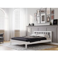 Кровать Мебельград Слип 160x200 (белый фактурный) - Превью изображения №2 — Интернет-магазин Time-Shop