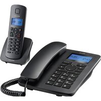 Радиотелефон Alcatel M350 Combo (черный) - Превью изображения №2 — Интернет-магазин Time-Shop