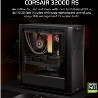 Корпус Corsair 3200D RS CC-9011336-WW - Превью изображения №4 — Интернет-магазин Time-Shop