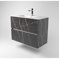  Дабер Тумба под умывальник 011 70 (мрамор черный/белый) - Превью изображения №2 — Интернет-магазин Time-Shop