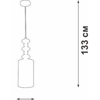 Подвесная люстра Vitaluce V2999-1/1S - Превью изображения №2 — Интернет-магазин Time-Shop