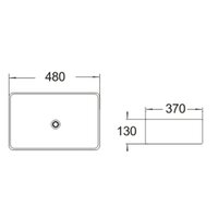Умывальник SantiLine SL-1010 - Превью изображения №2 — Интернет-магазин Time-Shop