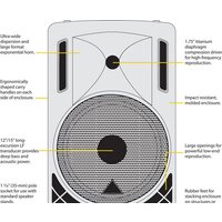 Концертная акустика Behringer EUROLIVE B215XL - Превью изображения №3 — Интернет-магазин Time-Shop
