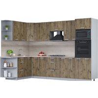 Интерлиния Мила Лайт 1.68x3.0 левая (дуб веллингтон/дуб веллингтон/травертин серый)