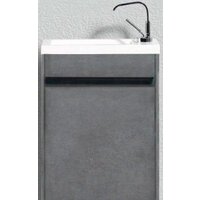 BelBagno Тумба под умывальник Pietra Mini-400-1A-SO-SCM-R (правый,stucco)