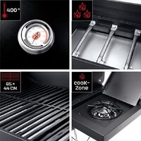 Газовый гриль для дачи Landmann Rookie 4.1 Cook 13714 - Превью изображения №7 — Интернет-магазин Time-Shop