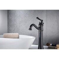 Смеситель Rea Vintage Old REA-B0227 (черный) - Превью изображения №4 — Интернет-магазин Time-Shop