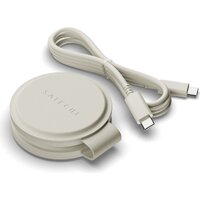 Беспроводное зарядное Satechi OntheGo 2-in-1 Charger ST-QTG21W (бежевый) - Превью изображения №3 — Интернет-магазин Time-Shop