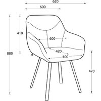 Стул Мамадома Romeo smile 360 (b28 Antracite Lux/черный) - Превью изображения №16 — Интернет-магазин Time-Shop