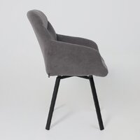 Стул Мамадома Romeo smile 360 (b28 Antracite Lux/черный) - Превью изображения №7 — Интернет-магазин Time-Shop