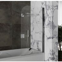 Стеклянная шторка для ванны Roxen Brimen 52010-80B 80х140 - Превью изображения №9 — Интернет-магазин Time-Shop