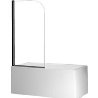 Стеклянная шторка для ванны Roxen Brimen 52010-80B 80х140 - Превью изображения №2 — Интернет-магазин Time-Shop