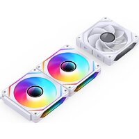 Комплект вентиляторов для корпуса Jonsbo ZL-120 Reversed (белый, 3 шт.) - Превью изображения №7 — Интернет-магазин Time-Shop