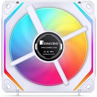 Комплект вентиляторов для корпуса Jonsbo ZL-120 Reversed (белый, 3 шт.) - Превью изображения №5 — Интернет-магазин Time-Shop