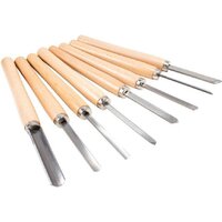 Набор стамесок Scheppach 7902301601 (8 предметов) - Превью изображения №2 — Интернет-магазин Time-Shop