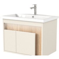 Дабер Тумба под умывальник 016 WeltWasser Deilbach 7517-70 Т16.7W.0.18_light (с подсветкой, бежевый/дуб бардолино)