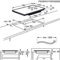 Варочная панель Electrolux EIV83443BW - Превью изображения №3 — Интернет-магазин Time-Shop