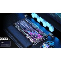 Клавиатура Gravastar Mercury K1 Pro Special Edition Cyberpunk (GravaStar x Kailh Speedy Mint) - Превью изображения №6 — Интернет-магазин Time-Shop