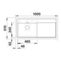 Кухонная мойка Blanco Zenar XL 6 S 527187 (левая, мягкий белый) - Превью изображения №3 — Интернет-магазин Time-Shop
