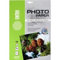 CACTUS Матовая A4 690 г/кв.м. 2 листа (CS-MMA46902)