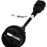 Адаптер Powercom SCUT IEC-320 C14 - Socket Type-F - Превью изображения №2 — Интернет-магазин Time-Shop