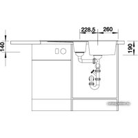 Кухонная мойка Blanco Zia 6 S (антрацит) [514748] - Превью изображения №4 — Интернет-магазин Time-Shop