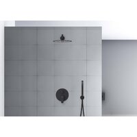 Душевая система  Aquatek Бетта AQ1172MB (черный матовый) - Превью изображения №6 — Интернет-магазин Time-Shop