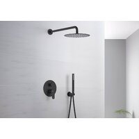 Душевая система  Aquatek Бетта AQ1172MB (черный матовый) - Превью изображения №10 — Интернет-магазин Time-Shop