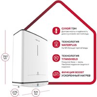 Накопительный электрический водонагреватель Ariston Velis Tech Abse Dry 50 - Превью изображения №3 — Интернет-магазин Time-Shop