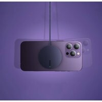 Беспроводное зарядное Baseus Simple Mini3 Magnetic Wireless Charger 15W CCJJ040205 - Превью изображения №13 — Интернет-магазин Time-Shop