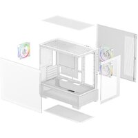 Корпус DeepCool CG380 3F WH R-CG380-WHAGM3-G - Превью изображения №10 — Интернет-магазин Time-Shop