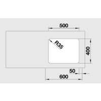 Кухонная мойка Blanco Etagon 500-U [521841] - Превью изображения №3 — Интернет-магазин Time-Shop